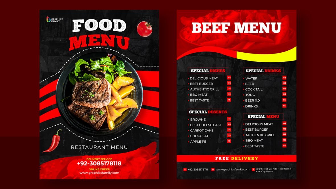 Restaurant Menu